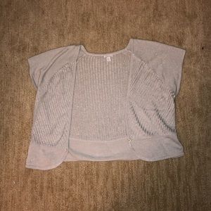 Short sleeve cardigan